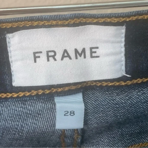 FRAME DENIM Le Skinny de Jeanne Wellington Jeans Mid-Rise Style# LSJ132 Size 28 - Picture 2 of 14